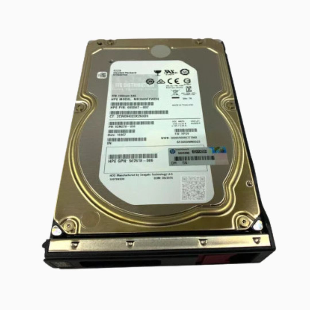 17 797455-005 | HP | 797525-001 3TB 7.2K 6G LFF SAS Hard Disk Drive - Image 1